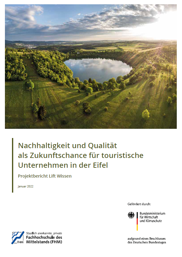Cover Erlebnisbericht Nachhaltigkeit und Qualität