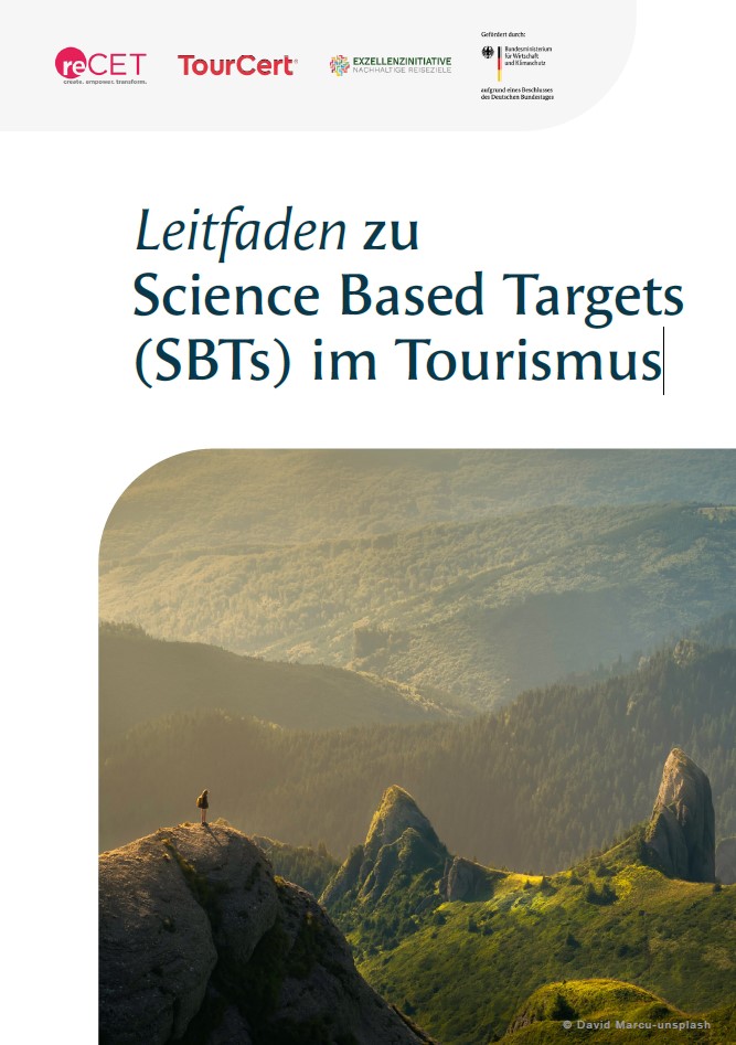 Science Based Targets (SBTs) im Tourismus - Cover